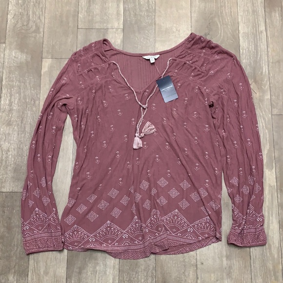 Lucky Brand Tops - Womens Nwt Lucky Brand Tunic Shirt